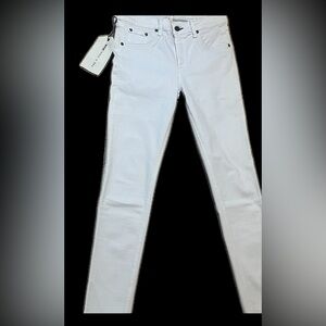 Rag & Bone White skinny Capri jeans! Size 30! NEW WITH TAGS!🔥